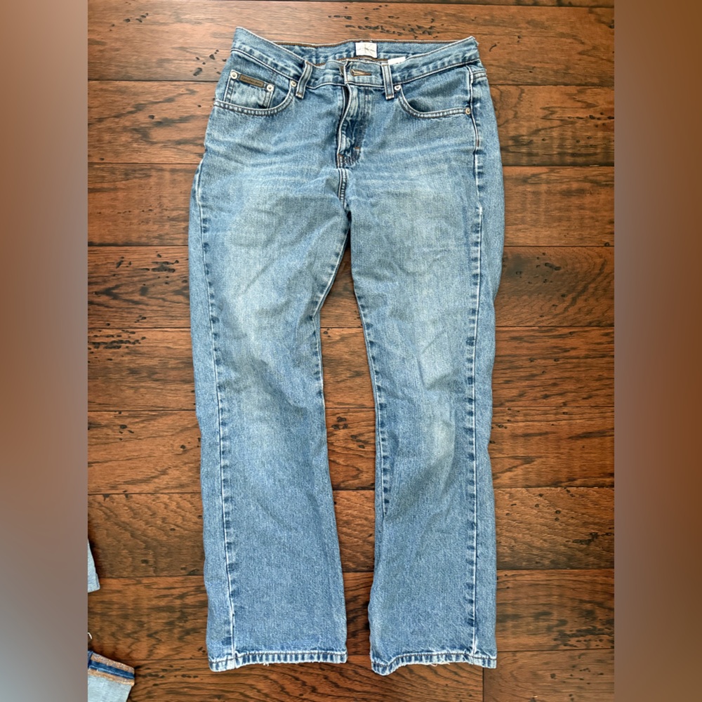 Vintage y2k Calvin Klein boot jeans 100% cotton